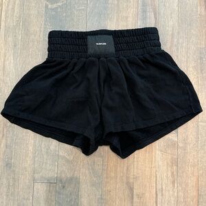 Talentless boxing shorts, S, black, EUC, smoke free